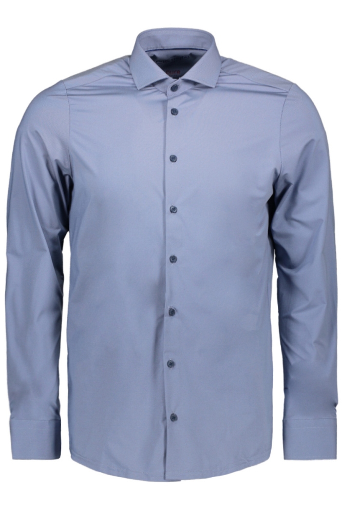 FUNCTIONAL SHIRT L S 4030 21750 110 PLAIN BLUE